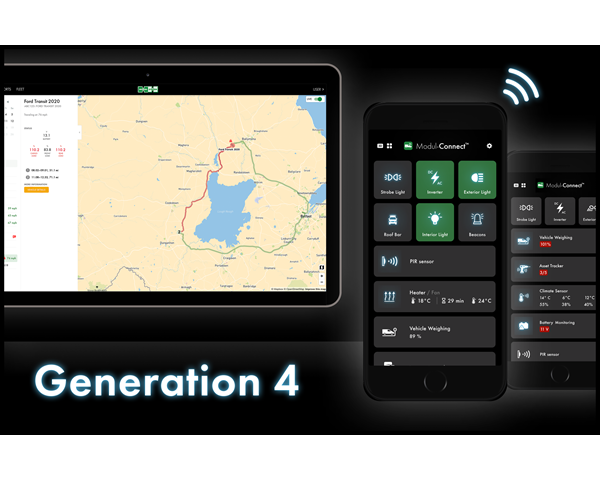 Modul-Connect 4-tej generacji to przyszłościowa technologia dla Twojej floty pojazdów.
